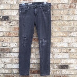 AG Adriano Goldschmied super skinny ankle jeans